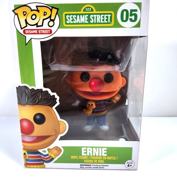 Funko Pop # 05 Sesame Street Ernie Vinyl Figure 2015 - Picture 1 of 8